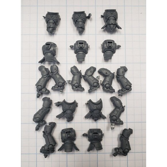 Games Workshop Other - Warhammer 40k Space Marine Primaris Bits Assault Intercessor Torso & Legs x5